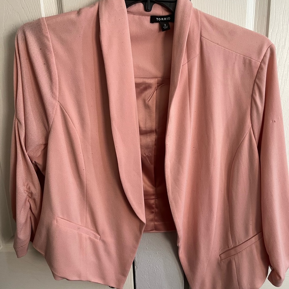 Torrid jacket/cover up - like new!
